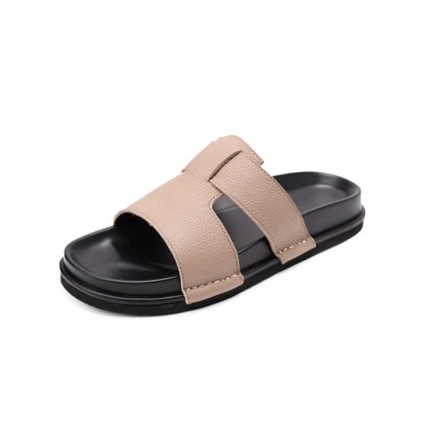 Trendy Cowhide Men's Sandals Leather Sandals