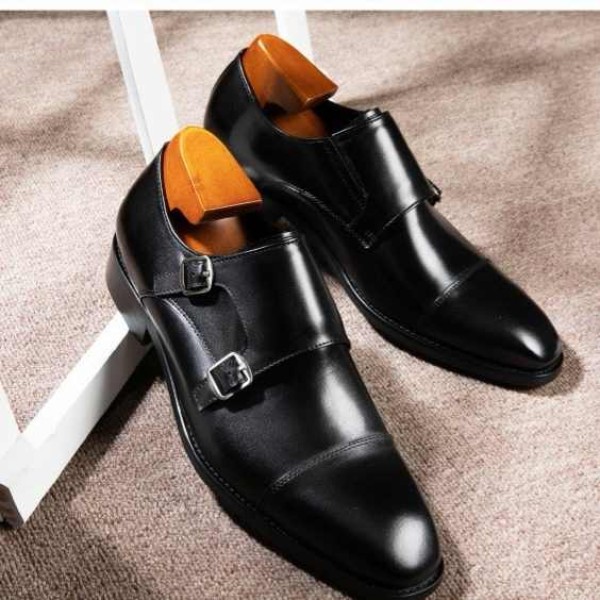 First Layer Cowhide Men's Business Casual Formal Leather Men's Suit Leather Shoes
