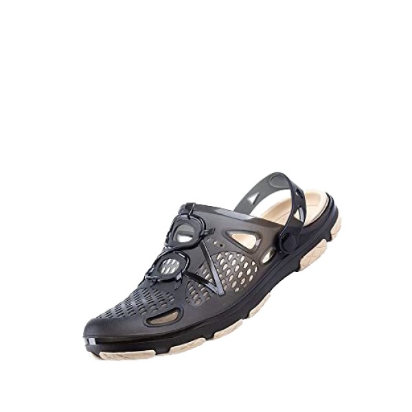 Closed Toe Summer Sports Beach Slippers Flat Bottom Outdoor Casual Men's Shoes