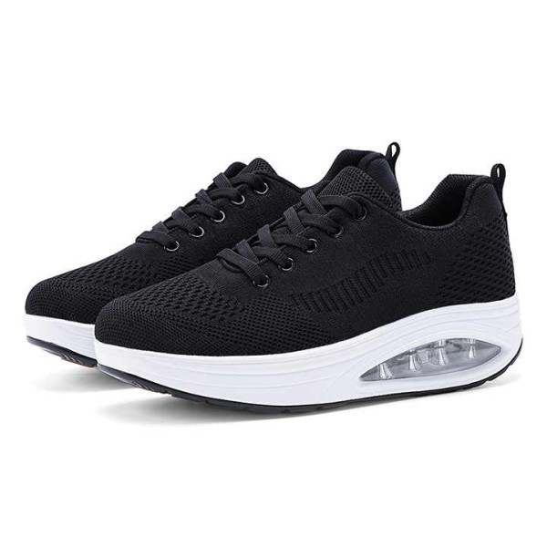 Comfortable Breathable Cotton Fabric Running Shoes Large Size for Summer