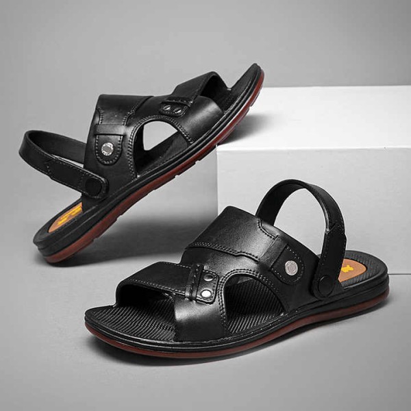 Africa Hot Sole Durable Anti slip Men's Rubber Outsole Summer Sandals