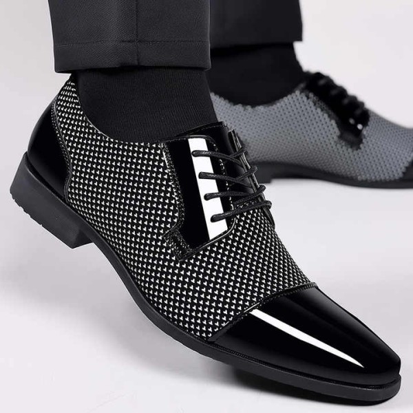 Men's Version Pointed Groom's Wedding Shoes