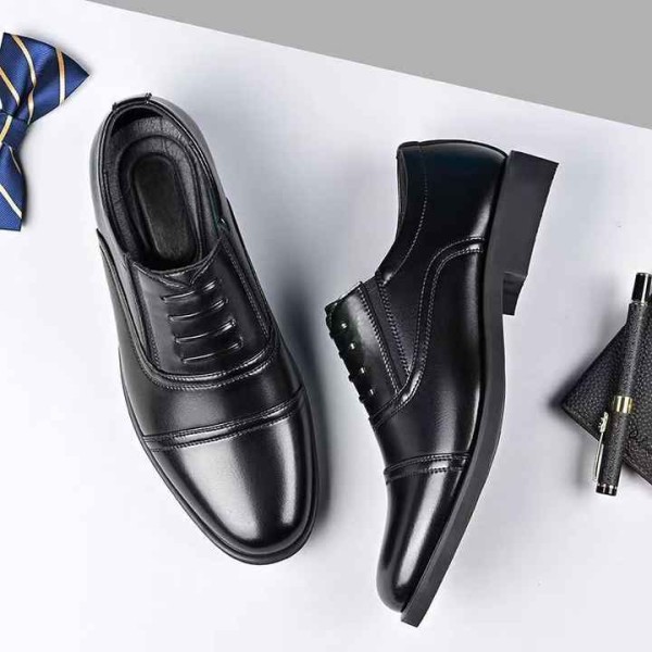 Men's Business Suit Fashion Classic Single Wedding Meeting Leather Shoes Oxford Dress Shoes