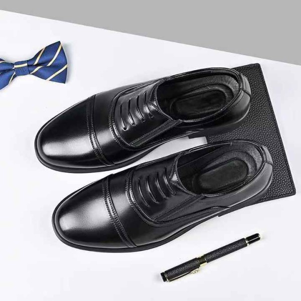 Men's Business Suit Fashion Classic Single Wedding Meeting Leather Shoes Oxford Dress Shoes