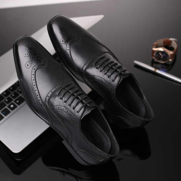 Casual Leather for Wedding Meetings Work Classic Single Suit Style