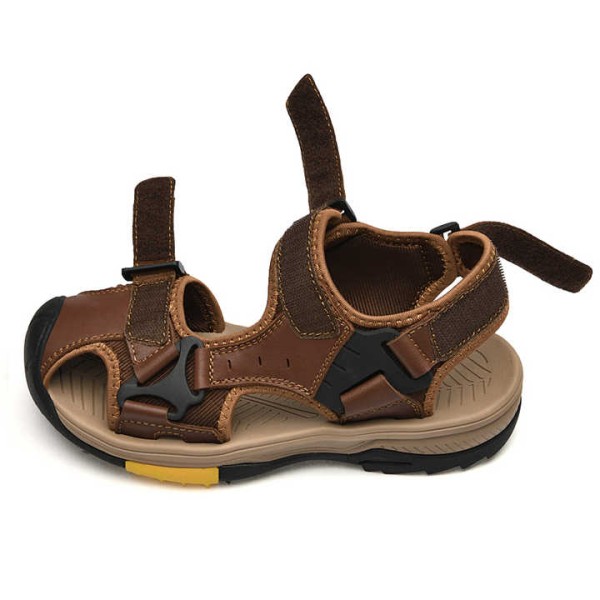 Summer Sandals Comfortable Fashion Design Durable Genuine Leather Sandals for Men