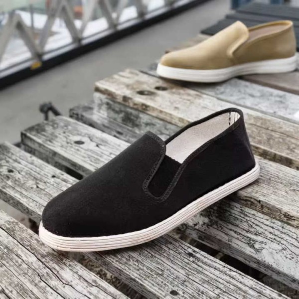 Men's Martial Art Kung Fu Tai Chi Cotton Sole Canvas