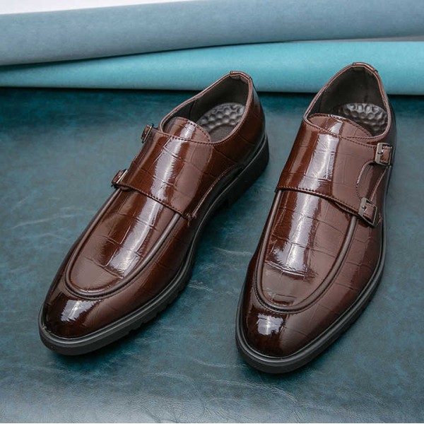 Men's Business Leather Shoes Man Formal Dress Shoes
