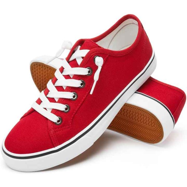 new design brand sports canvas shoes lace-up